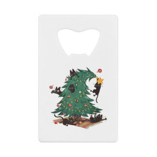 Christmas Tree and Cat Cute Christmas Cat Lover