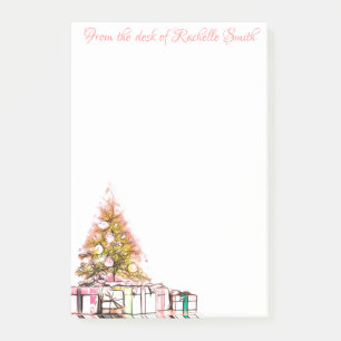 Christmas Tree and Presents Post-it Notes