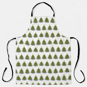 Christmas tree apron