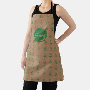 Christmas Tree  Apron