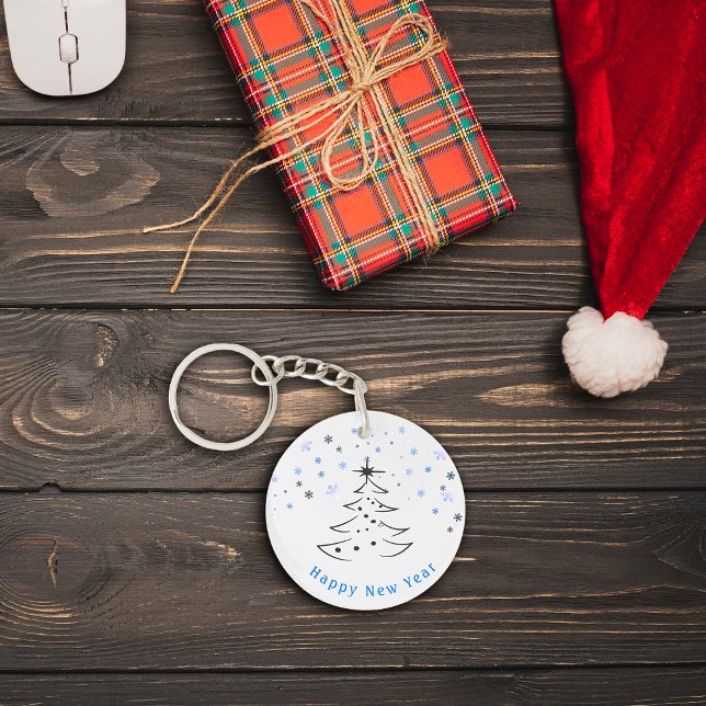  Christmas tree art Keychain (Creator Uploaded)