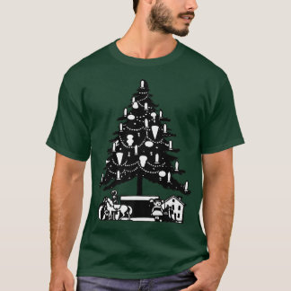 Christmas Tree Art  T-Shirt