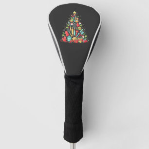 Christmas Tree Baking Chef Cook Xmas  Golf Head Cover