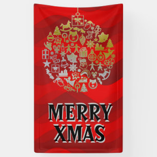 Christmas tree ball ornaments + your ideas banner