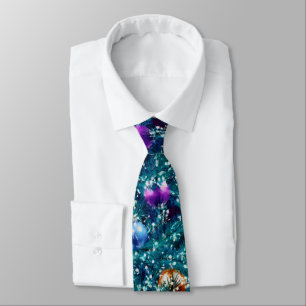 Christmas Tree Balls Pattern Tie