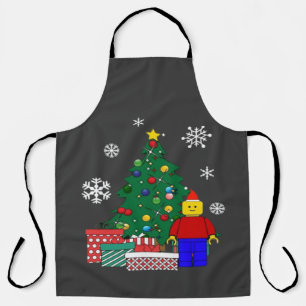  Christmas Tree Baseball  Apron