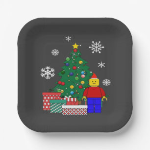  Christmas Tree Baseball  Paper Plate