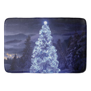 Christmas Tree Bath Mat