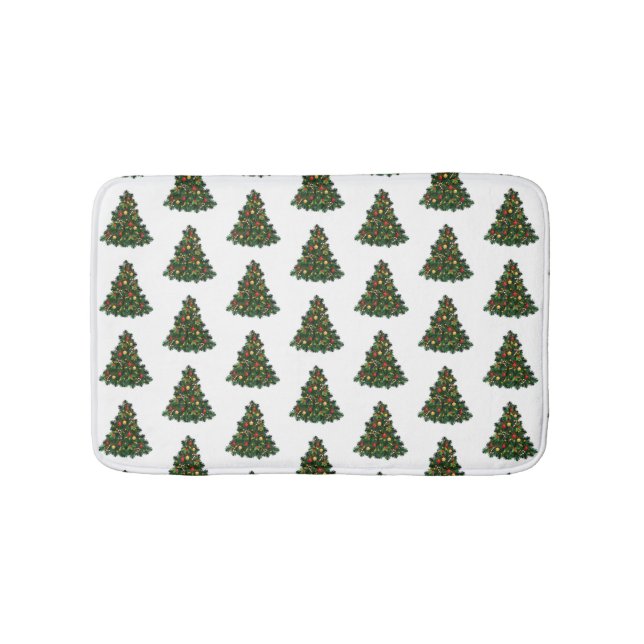 Christmas Tree Bath Mat (Front)