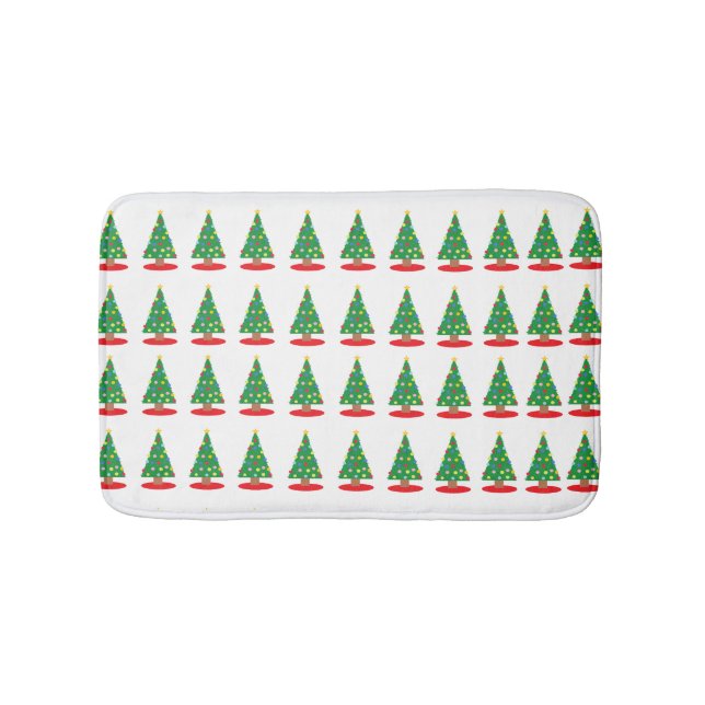 Christmas Tree Bath Mat (Front)