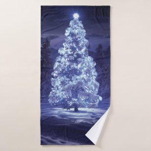 Christmas Tree  Bath Towel