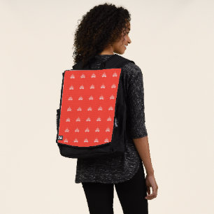 Christmas tree best wishes backpack