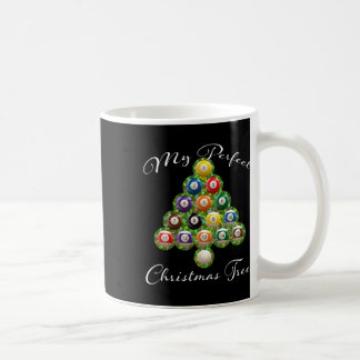 Christmas Tree Billiards Ugly Xmas Sweater  Coffee Mug