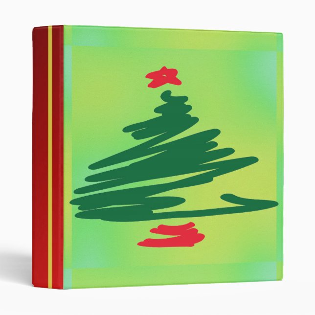 Christmas Tree Binder (Front/Spine)