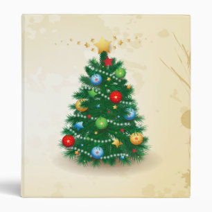 Christmas tree, binder