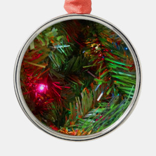 Christmas Tree Branch Metal Ornament