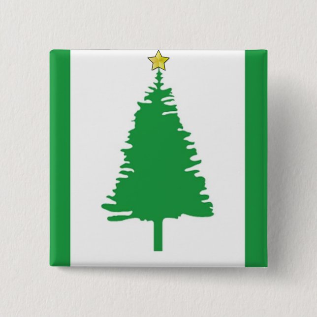 Christmas Tree Button (Front)