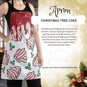 Christmas Tree Cake Apron