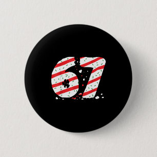 Christmas Tree Cakes 67 Meme Gen Alpha Slang Kids 2 Inch Round Button