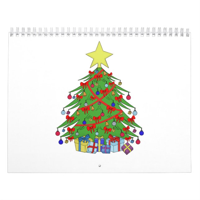 Christmas tree calendar (Cover)