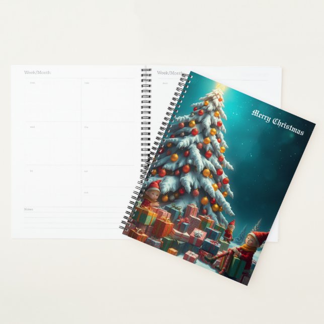 Christmas Tree Calendar Planner (Display)