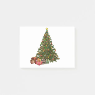 Christmas Tree Christmas Baubles Christmas Decor Post-it Notes