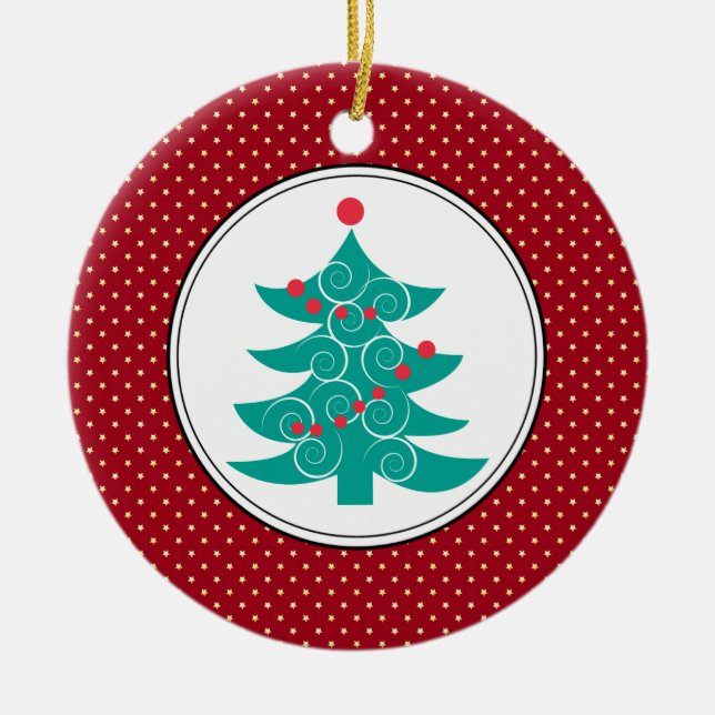 Christmas Tree Christmas Ornaments (Front)