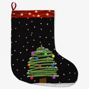 Christmas Tree Christmas Stocking
