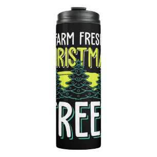 Christmas tree Christmas tree Christmas  Thermal Tumbler