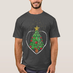 Christmas Tree Christmas Tree Poinsettia 1 T-Shirt