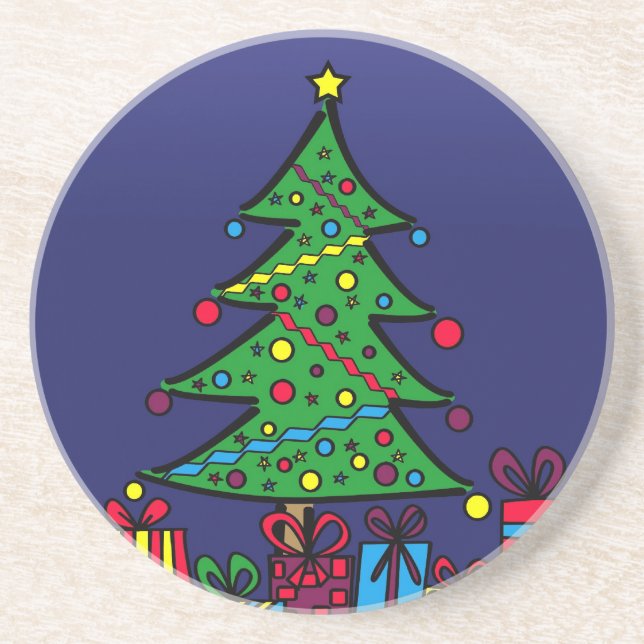 Christmas tree coaster (Front)
