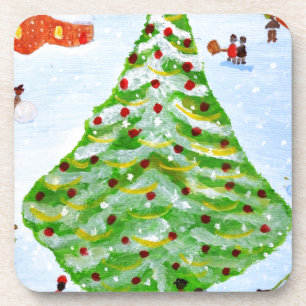 Christmas Tree Coaster