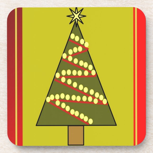 Christmas Tree Coaster (Front)