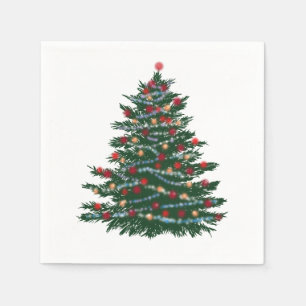 Christmas tree Cocktail Paper Napkins