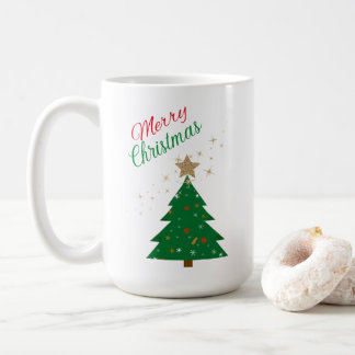 Christmas tree coffee mug