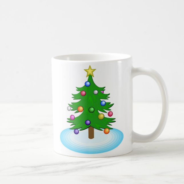 Christmas Tree Coffee Mug (Right)