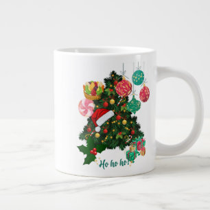 Christmas Tree Coffee Mug Festive Holiday Cup