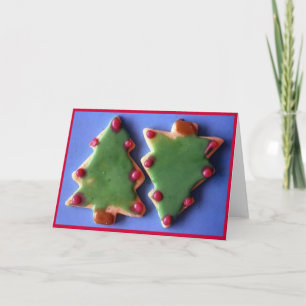 "Christmas Tree Cookies" Holiday Card