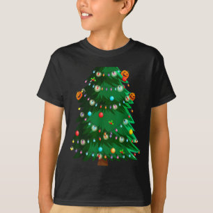 Christmas Tree Costume Idea For Adults & Chris T-Shirt