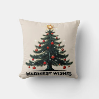 Christmas tree cushion
