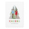 Christmas Tree Cut Out Holiday Cheers Card