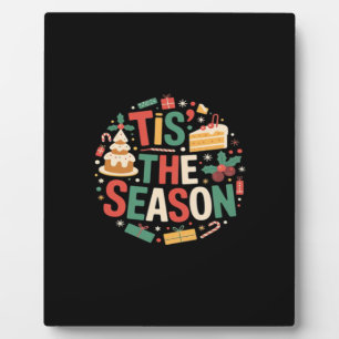 Christmas Tree Cute - Tis The Season Plaque