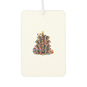 Christmas Tree Dachshund Sausage Dog Dachshunds Air Freshener