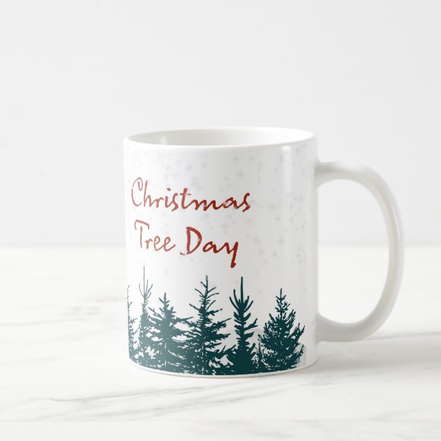 Christmas Tree Day Coffee Mug (Right)