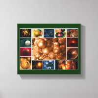 Christmas Tree Decoration Collage