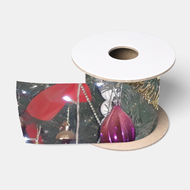 Christmas Tree Decoration  Satin Ribbon (Spool)