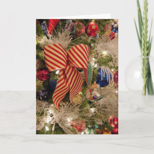 Christmas Tree Decorations Holiday Card