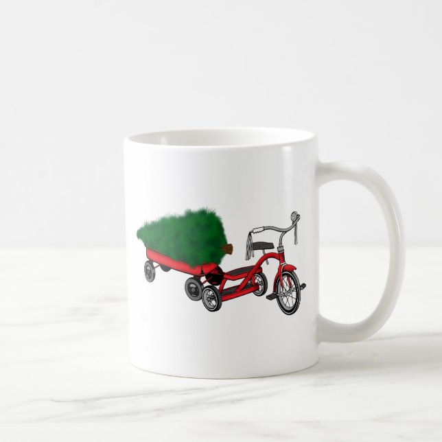 christmas tree delivery coffee mug (Right)