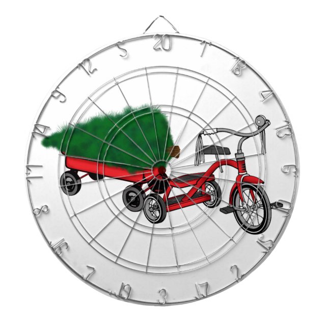 christmas tree delivery dartboard (Front)