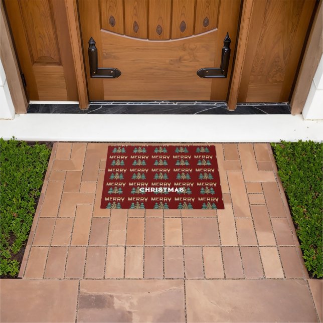 Christmas Tree Doormat (Outdoor)